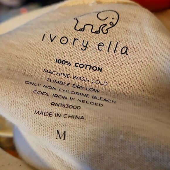 Ivory Ella t shirt M - Picture 2 of 5